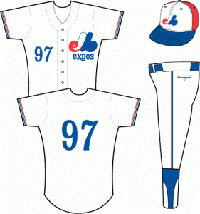 Hats and Jerseys Montreal Expos